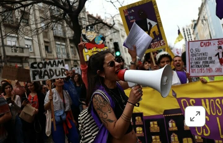 Thousands Protest In Portugal Over Housing Crisis